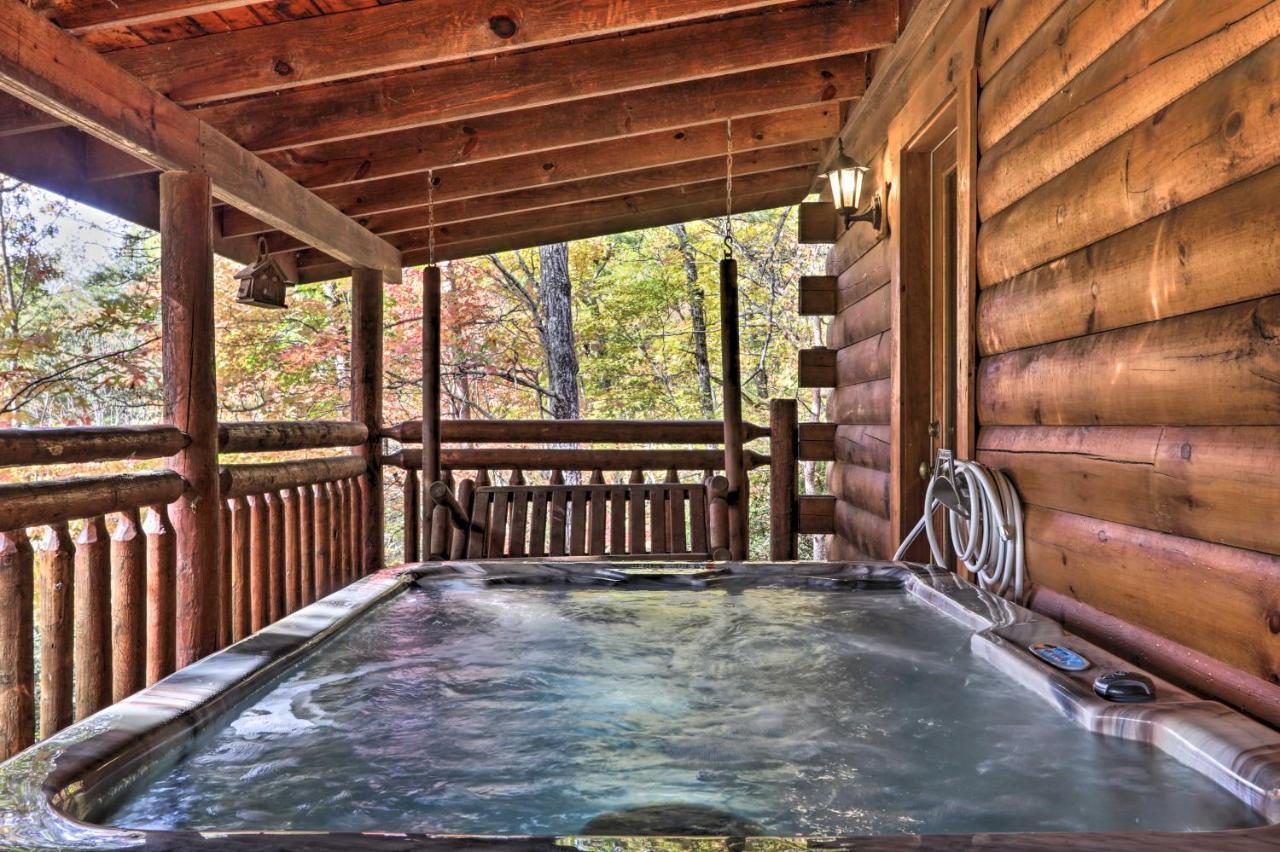 Cozy Log Cabin 7 Mi to Gatlinburg&Pigeon Forge! Sevierville Exterior foto
